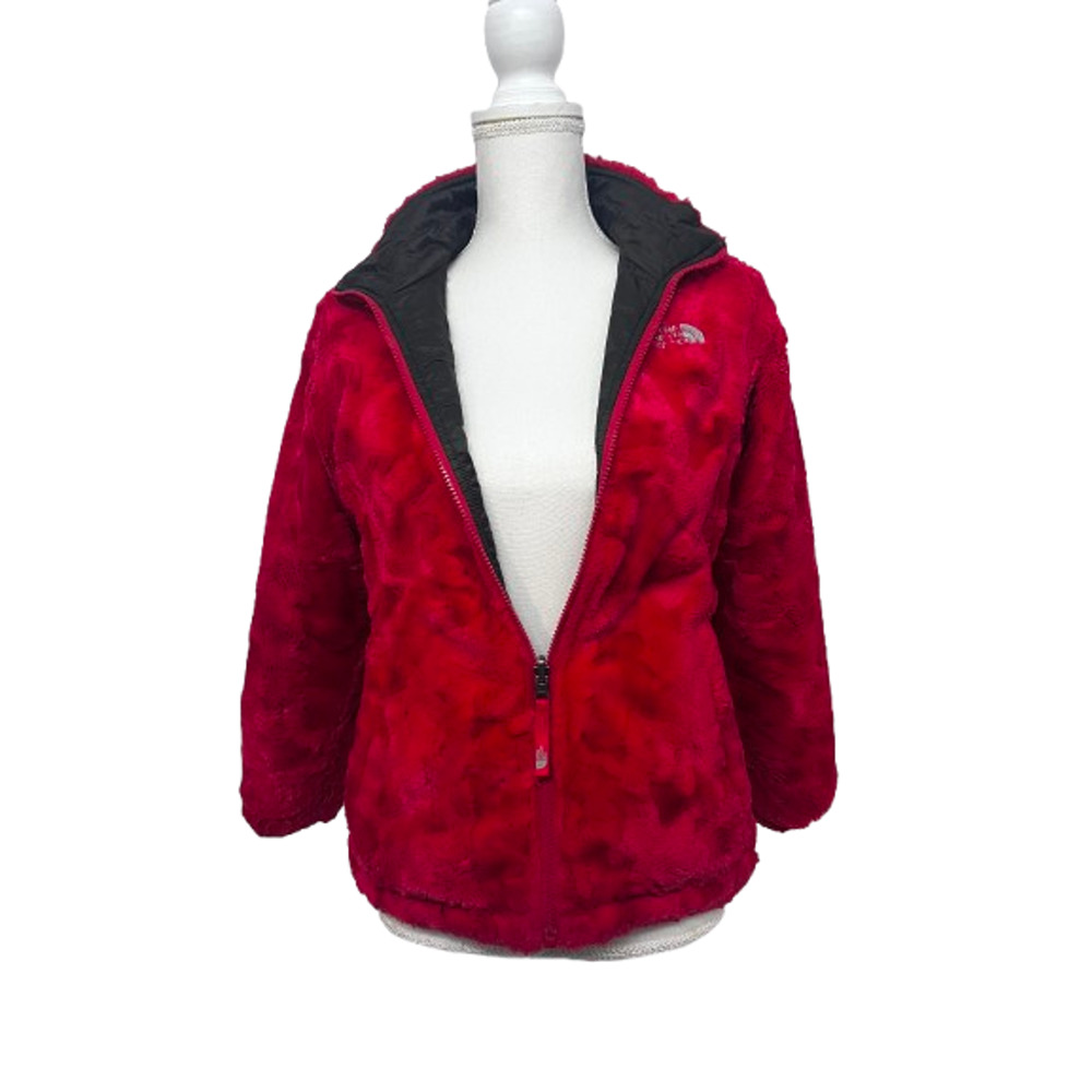 The North Face 2 in 1 Zip Up Puffer Faux Fur Reversible Jacket Womens Small Logo - Picture 8 of 12